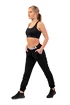 Damskie dresy Nebbia  Iconic Mid-Waist Sweatpants 408 black