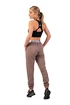 Damskie dresy Nebbia  Iconic Mid-Waist Sweatpants 408 brown