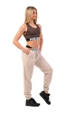 Damskie dresy Nebbia  Iconic Mid-Waist Sweatpants 408 cream