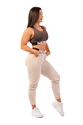 Damskie dresy Nebbia  Iconic Mid-Waist Sweatpants 408 cream