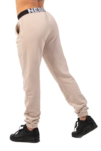 Damskie dresy Nebbia  Iconic Mid-Waist Sweatpants 408 cream L