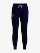 Damskie dresy Under Armour  Rival Fleece Crest Joggers-NVY