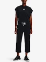 Damskie dresy Under Armour  Rival Terry Flare Crop-BLK