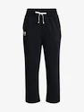 Damskie dresy Under Armour  Rival Terry Flare Crop-BLK