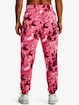 Damskie dresy Under Armour  Rival Terry Print Jogger-PNK