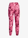 Damskie dresy Under Armour  Rival Terry Print Jogger-PNK