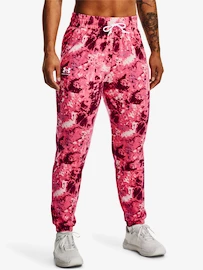 Damskie dresy Under Armour Rival Terry Print Jogger-PNK