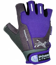 Damskie rękawiczki fitness Power System Womans Power Purple