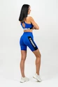 Damskie spodenki rowerowe Nebbia ICONIC High Waisted Biker Shorts blue