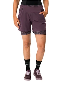 Damskie spodenki rowerowe VAUDE  Altissimi Cycling Shorts Blackberry