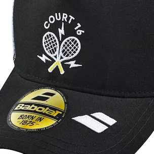 Dziecięca czapka z daszkiem Babolat  Curve Trucker Cap Jr C16 Black