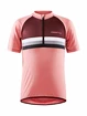 Dziecięca koszulka rowerowa Craft Keep WARM Bike Junior pink