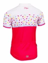 Dziecięca koszulka rowerowa Etape  RIO pink/white