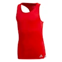 Dziewczęca koszulka adidas  Club Tank Red 140 cm