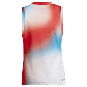 Dziewczęca koszulka adidas  Match Tank White/Red