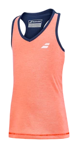 Dziewczęca koszulka Babolat  Play Tank Top Fluo Strike 12 - 14 lat