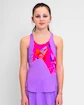 Dziewczęca koszulka BIDI BADU  Spike Junior Tank Lilac/Pink