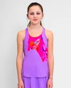 Dziewczęca koszulka BIDI BADU  Spike Junior Tank Lilac/Pink