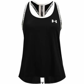 Dziewczęca koszulka Under Armour Knockout Tank Black