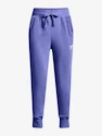 Dziewczęce spodnie dresowe Under Armour  Rival Fleece LU Joggers -BLU