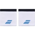 Frotka Babolat  Logo Wristband White/Drive Blue