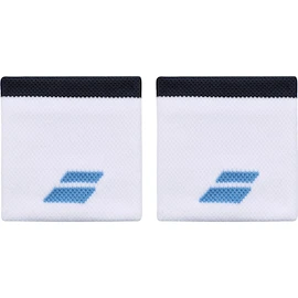 Frotka Babolat Logo Wristband White/Drive Blue