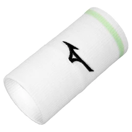 Frotka Mizuno Wristband Long With Line White/Neo Mint