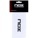 Frotka NOX  2 White/Black Logo Long Wristbands