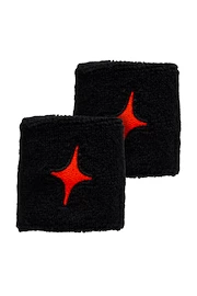 Frotka Starvie Black Wristband Red Star 2 Pack