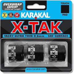 Górna owijka Karakal X-Tak Overgrip 3er Black