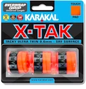 Górna owijka Karakal  X-Tak Overgrip 3er Orange