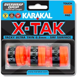 Górna owijka Karakal X-Tak Overgrip 3er Orange