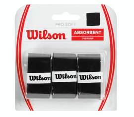 Górna owijka Wilson Pro Soft Overgrip Black