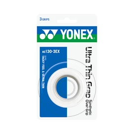 Górna owijka Yonex Ultra Thin Grap White (3 Pack)