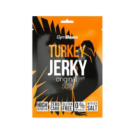 GymBeam Turkey Jerky 50 g original