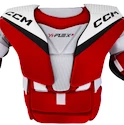 Hokejowa kamizelka bramkarska CCM YTflex 3 White/Red Youth