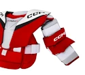 Hokejowa kamizelka bramkarska CCM YTflex 3 White/Red Youth