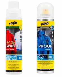 Impregnacja Toko Duo-Pack Textile Proof & Eco Textile Wash, 250ml