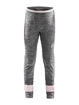 Kalesony dziecięce Craft  Fuseknit Comfort Junior grey/pink