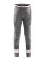 Kalesony dziecięce Craft  Fuseknit Comfort Junior grey/pink