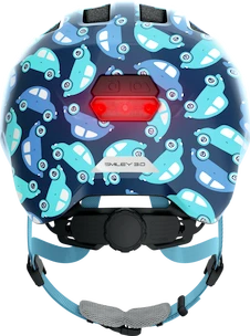 Kask dziecięcy Abus Smiley 3.0 LED Blue Car