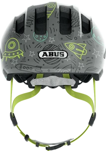 Kask dziecięcy Abus Smiley 3.0 LED Grey space