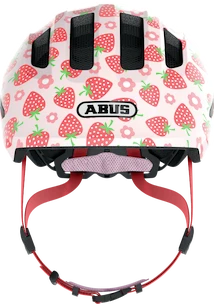 Kask dziecięcy Abus Smiley 3.0 LED Rose strawberry