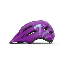 Kask dziecięcy Giro Fixture II Youth Mat Purple Ripple