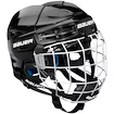 Kask hokejowy Bauer Prodigy Combo Youth Niebieski