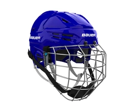 Kask hokejowy Bauer RE-AKT 55 Combo Blue Senior