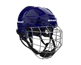 Kask hokejowy Bauer RE-AKT 55 Combo Navy Senior