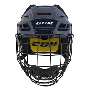 Kask hokejowy CCM Tacks 210 Combo Dark Blue Senior