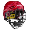 Kask hokejowy CCM Tacks 210 Combo Red Senior