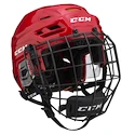 Kask hokejowy CCM Tacks 310 Combo Red Senior